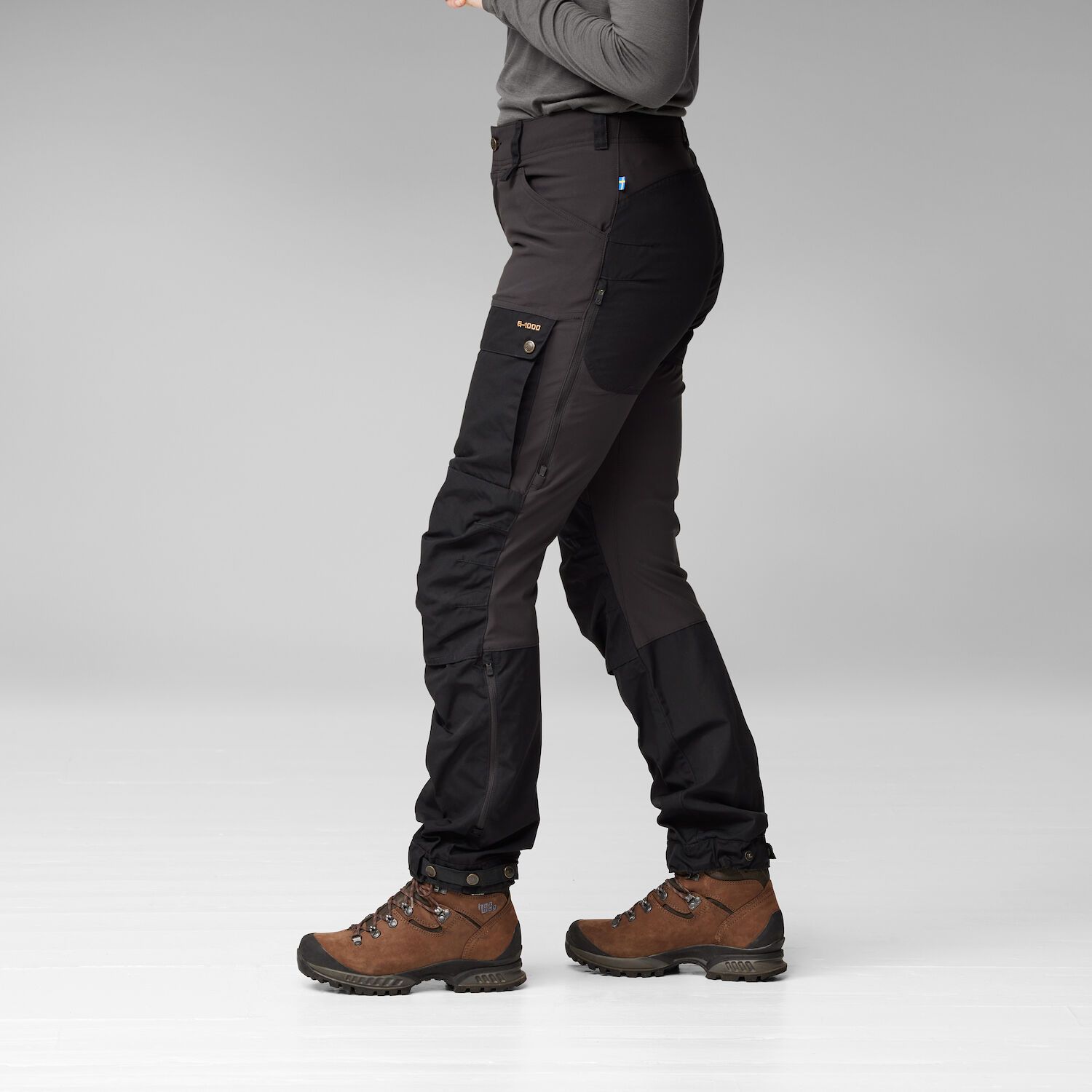 Fjällräven Women's Keb Trousers Dark Navy-dawn Blue