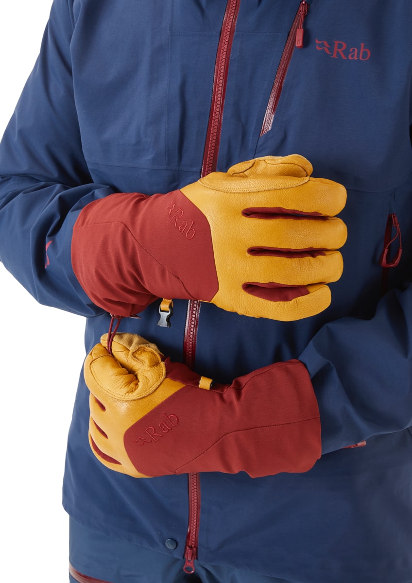 Rab Khroma Freeride GTX Gloves Oxblood 