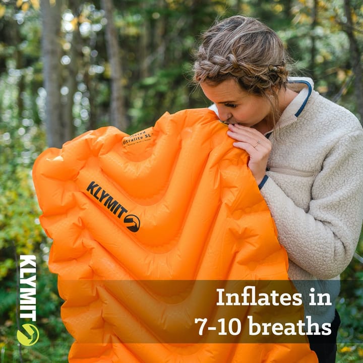Klymit Insulated V Ultralite Sl Sleeping Pad Orange Klymit Klymit Insulated V Ultralite Sl Sleeping Pad Orange Klymit
