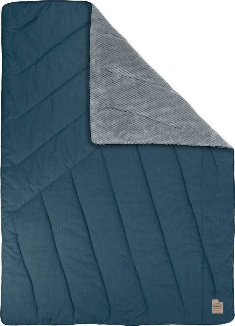 Klymit Homestead Cabin Comforter Blanket Blue Matkalakanat Regular