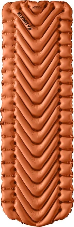 Klymit Insulated Static V Lite Eco Sleeping Pad Orange Klymit