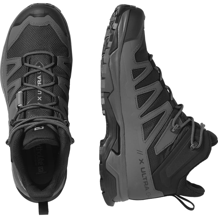 Salomon X ULTRA 4 MID WIDE GTX Black/Magnet/Pearl Blue Salomon