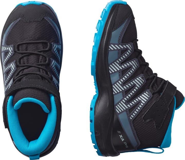 Salomon Kids' XA Pro V8 Mid CSWP Black/Monument Salomon Salomon Kids' XA Pro V8 Mid CSWP Black/Monument Salomon