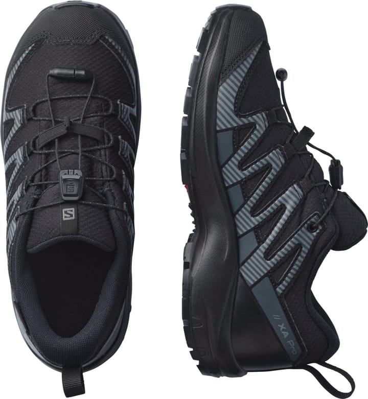 Salomon Xa Pro V8 Cswp Junior Black/Black/Ebony Salomon