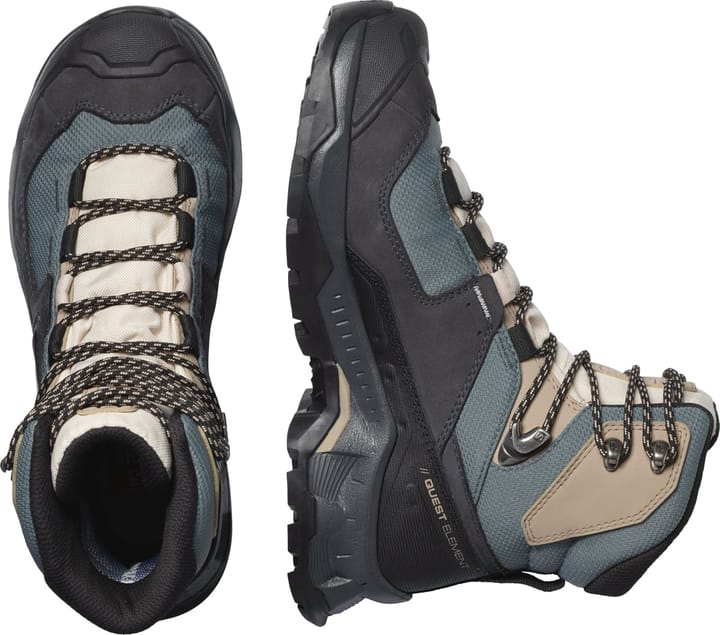 Salomon QUEST ELEMENT GTX W Ebony/Rainy Day/Stormy Weather Salomon