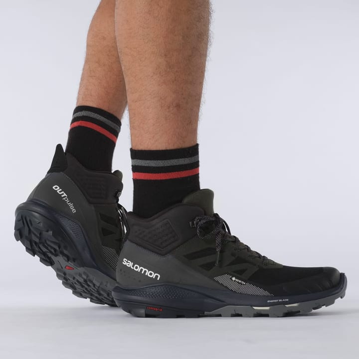 Salomon Outpulse Mid Gtx Black/Ebony/Vanilla Ice Salomon