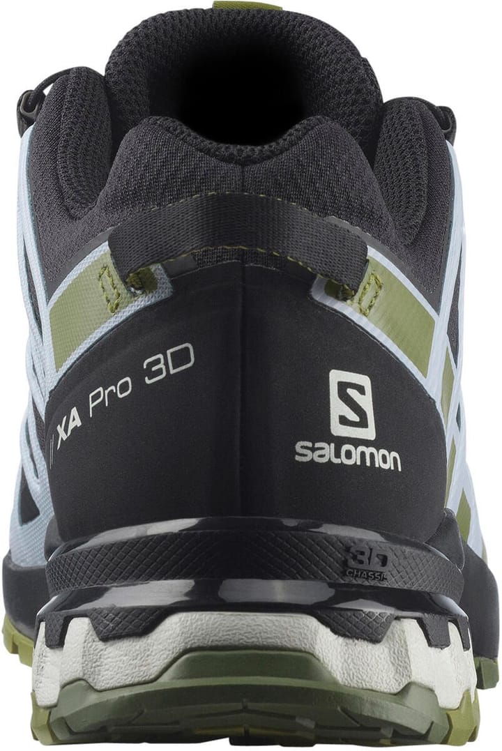 Salomon Women's XA Pro 3D V8 GORE-TEX Black/Green Moss/Zen Blue Salomon