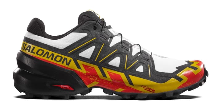 Salomon Men's Speedcross 6 White/Black/Empire Yellow Salomon