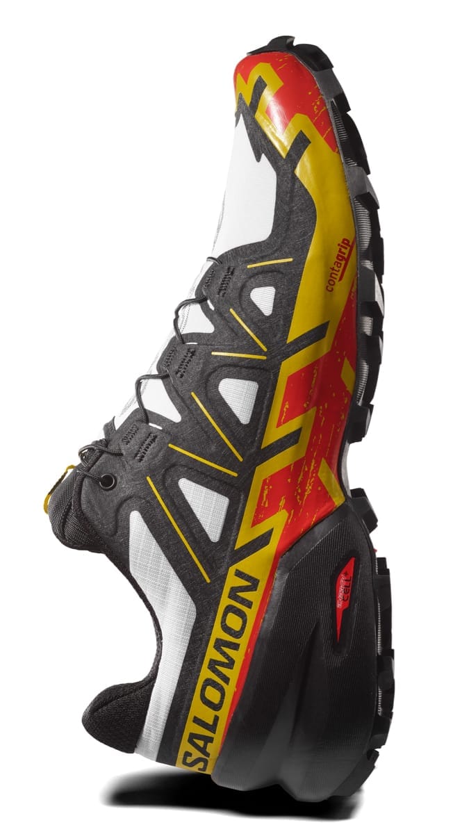 Salomon Men's Speedcross 6 White/Black/Empire Yellow Salomon