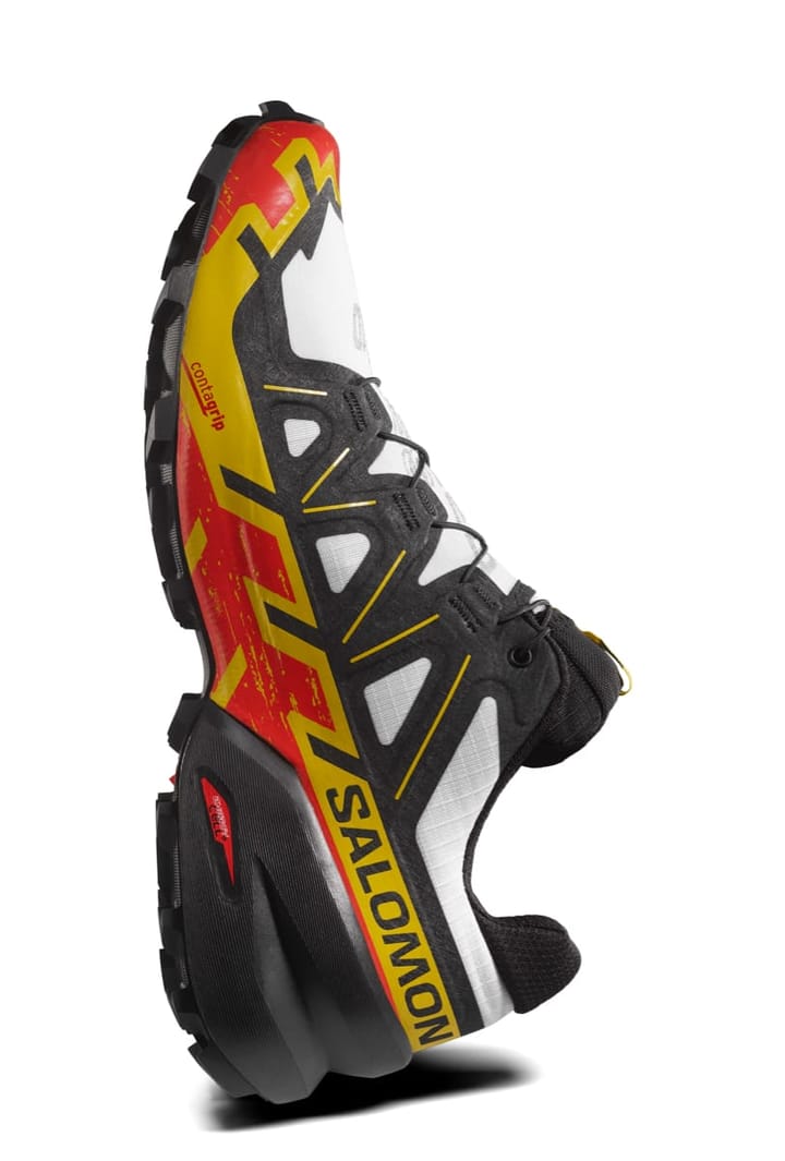 Salomon Men's Speedcross 6 White/Black/Empire Yellow Salomon Salomon Men's Speedcross 6 White/Black/Empire Yellow Salomon