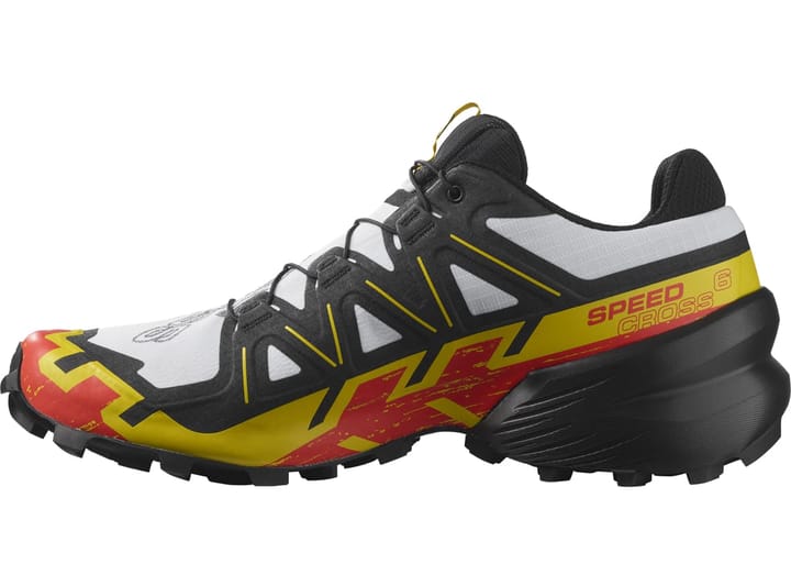 Salomon Men's Speedcross 6 White/Black/Empire Yellow Salomon Salomon Men's Speedcross 6 White/Black/Empire Yellow Salomon
