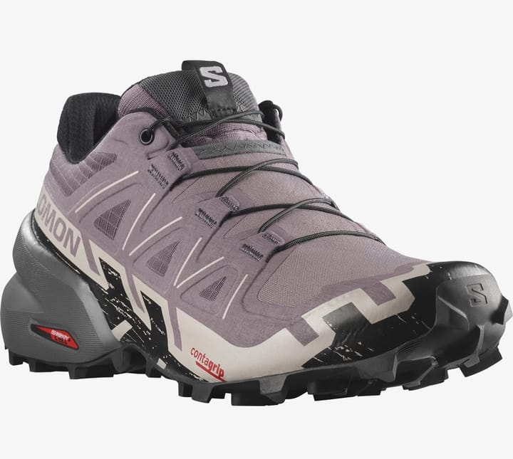 Salomon Speedcross 6 Wide W Moonscape/Black/Ashes Of Roses Salomon