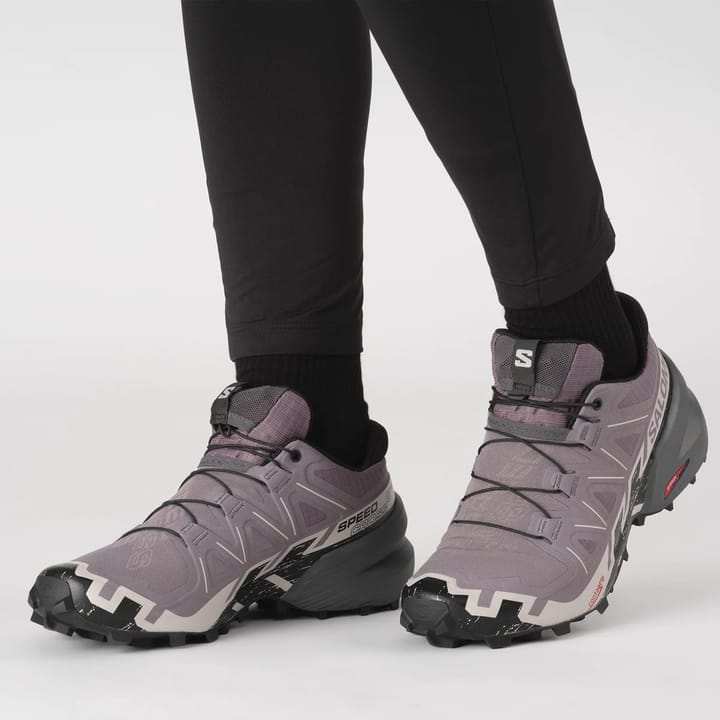 Salomon Speedcross 6 Wide W Moonscape/Black/Ashes Of Roses Salomon