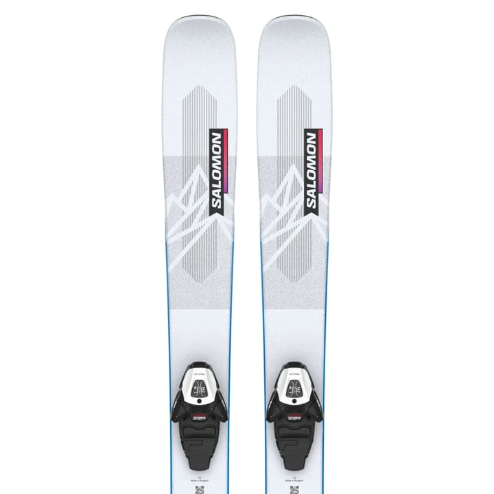 Salomon L QST BLANK TEAM + L6 GW Illusion Blue/Red/Process Blue Salomon