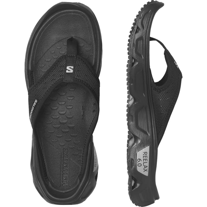 Salomon Men's Reelax Break 6.0 Black/Black/Alloy Salomon