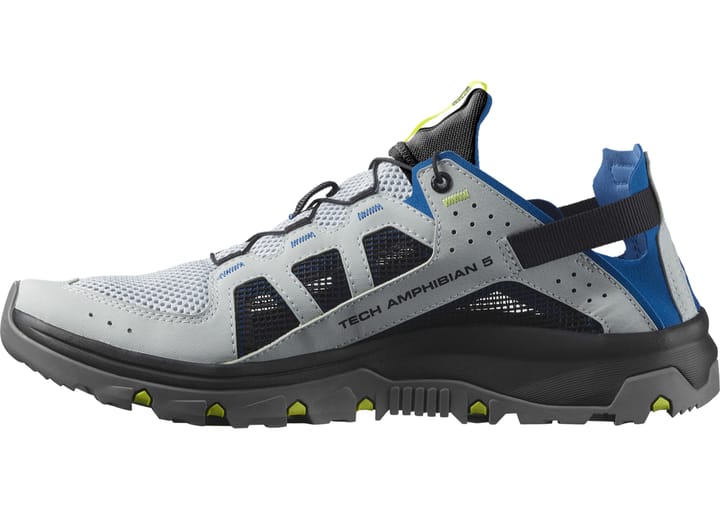 Salomon Men's Techamphibian 5 Pearl Blue/Lapis Blue/Safety Yellow Salomon