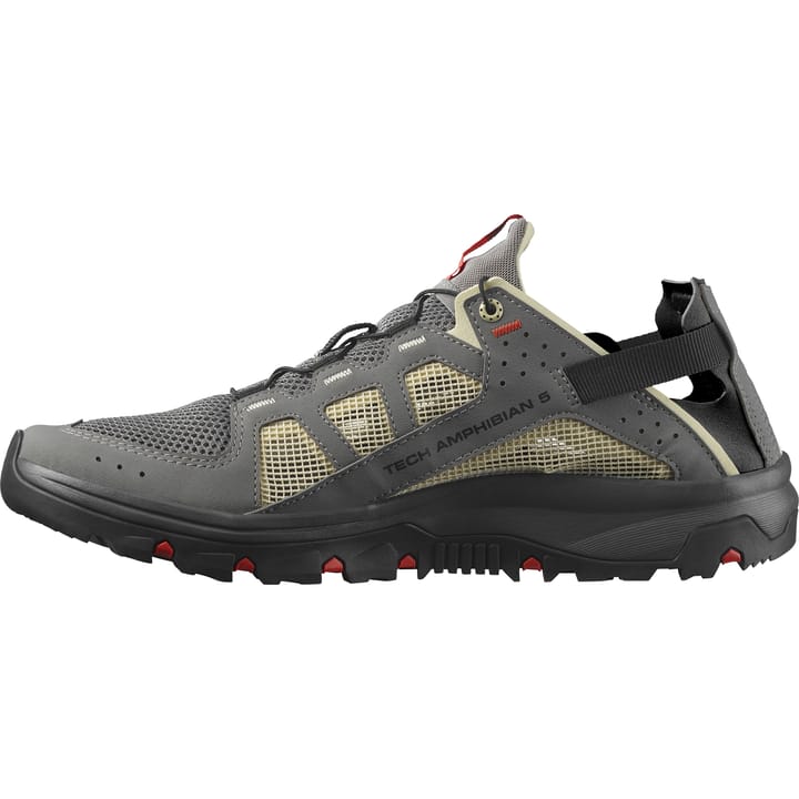 Salomon Techamphibian 5 Pewter/Moth/Fiery Red Salomon