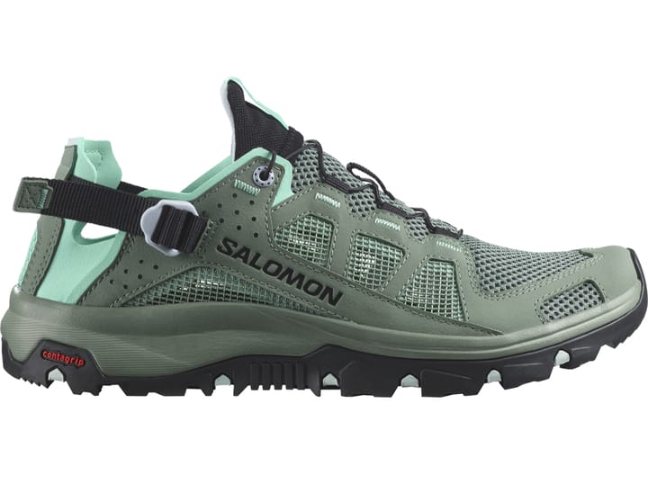 Salomon Women's Techamphibian 5 Laurel Wreath/Arctic Ice/Marine Blu Salomon