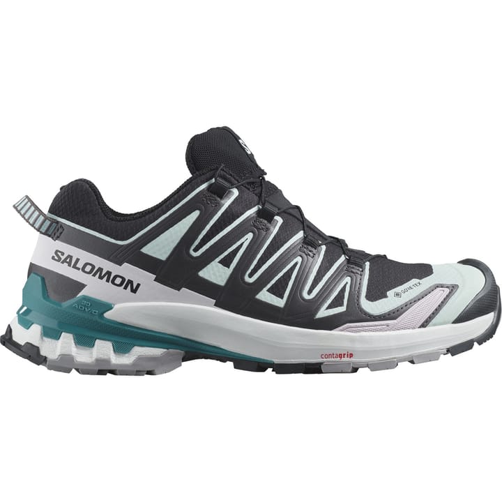 Salomon Women's XA Pro 3D V9 GORE-TEX Black/Bleached Aqua/Harbor Blue Salomon