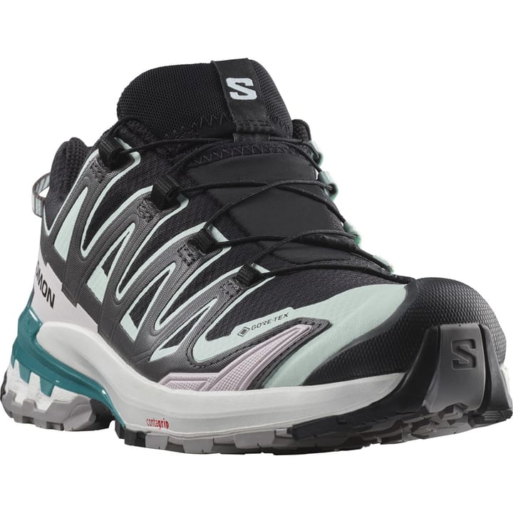 Salomon Women's XA Pro 3D V9 GORE-TEX Black/Bleached Aqua/Harbor Blue Salomon