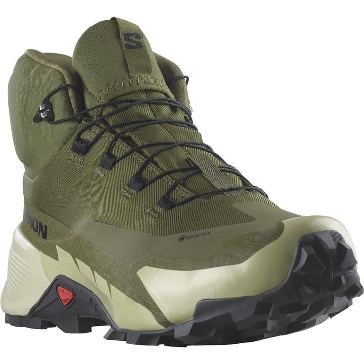 Salomon Men's Cross Hike 2 Mid GORE-TEX Olive Night/Moss Gray/Black Salomon