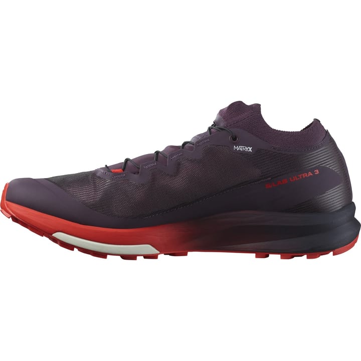 Salomon S/LAB ULTRA 3 V2 Plum Perfect/Fiery Red/White Salomon