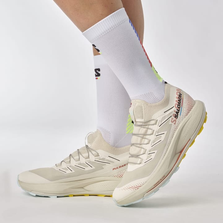 Salomon Women's Pulsar Trail Pro 2 Rainy Day/Hot Sauce/Freesia Salomon