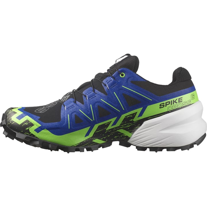 Salomon Unisex Spikecross 6 GORE-TEX Black/Surf The Web/Green Gecko Salomon