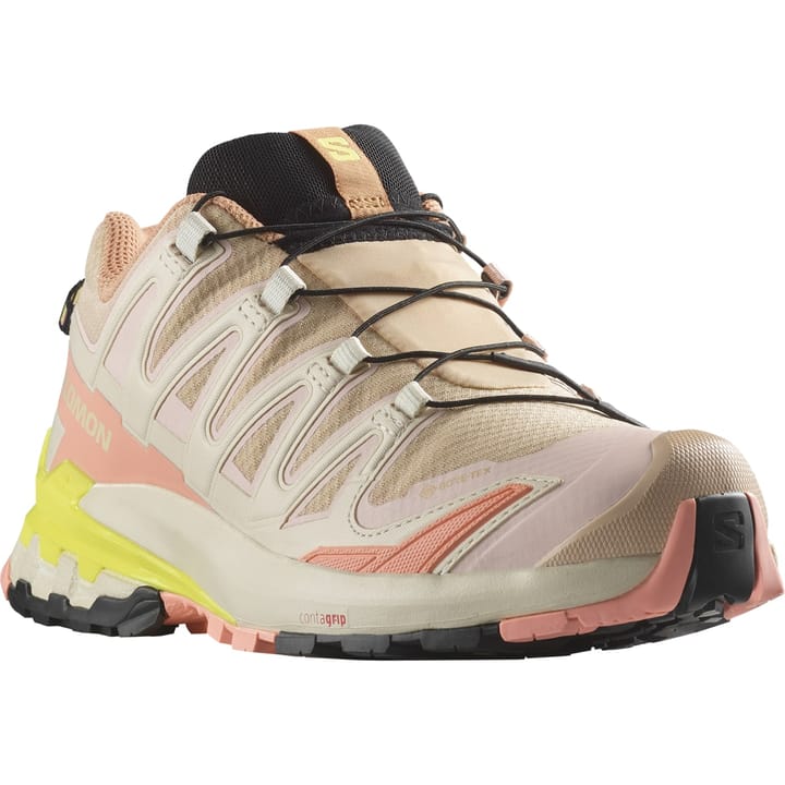 Salomon XA PRO 3D V9 GTX W Hazelnut/English Rose/Safety Yellow Salomon