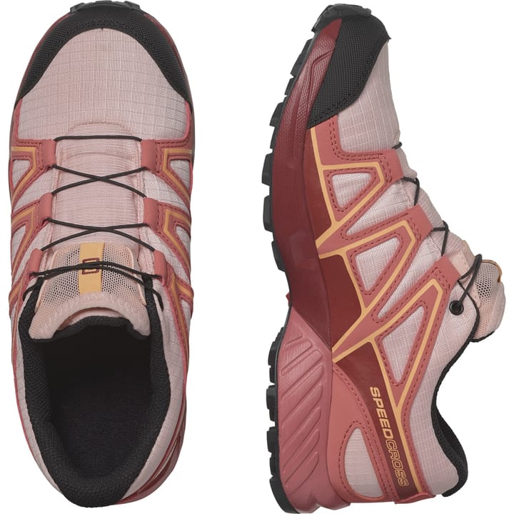 Salomon SPEEDCROSS CSWP J English Rose/Cow Hide/Cantaloupe Salomon