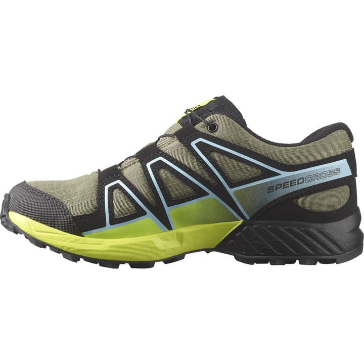 Salomon SPEEDCROSS CSWP J Deep Lichen Green/Black/Safety Yell Salomon