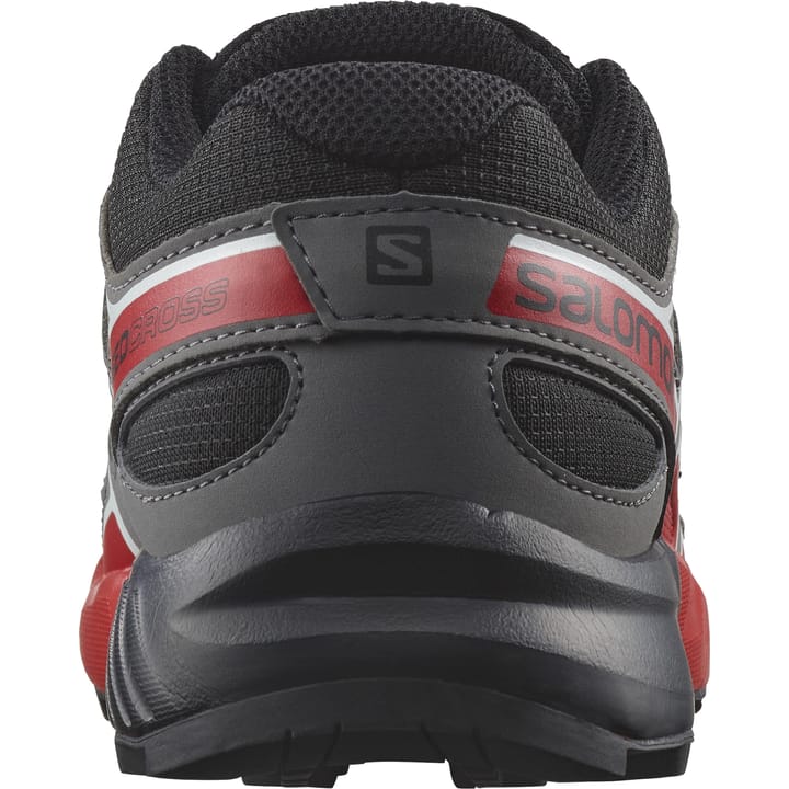 Salomon Juniors' Speedcross Black/Quiet Shade/High Risk Red Salomon