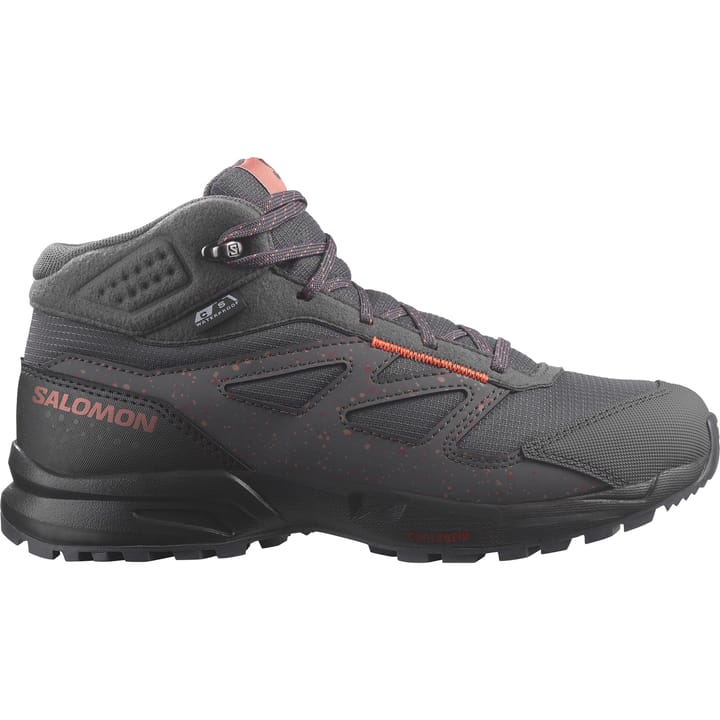 Salomon Juniors' Outway Mid ClimaSalomon Waterproof Magnet/Phantom/Coral Salomon Salomon Juniors' Outway Mid ClimaSalomon Waterproof Magnet/Phantom/Coral Salomon
