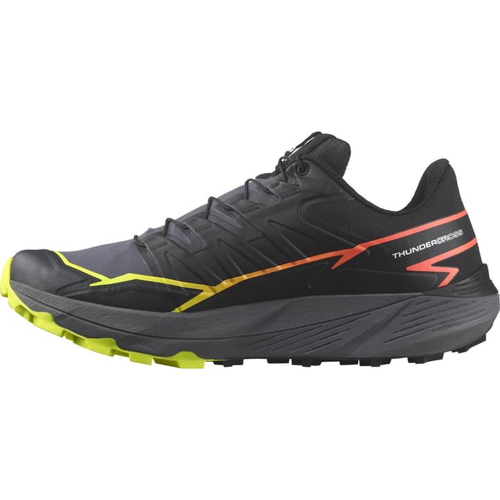 Salomon Men's Thundercross Black/Quiet Shade/Fiery Coral Salomon Salomon Men's Thundercross Black/Quiet Shade/Fiery Coral Salomon