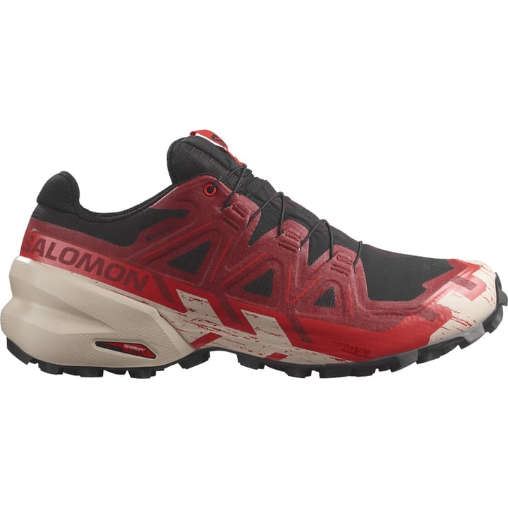 Salomon Men's Speedcross 6 GORE-TEX Black/Red Dalhia/Poppy Red Salomon