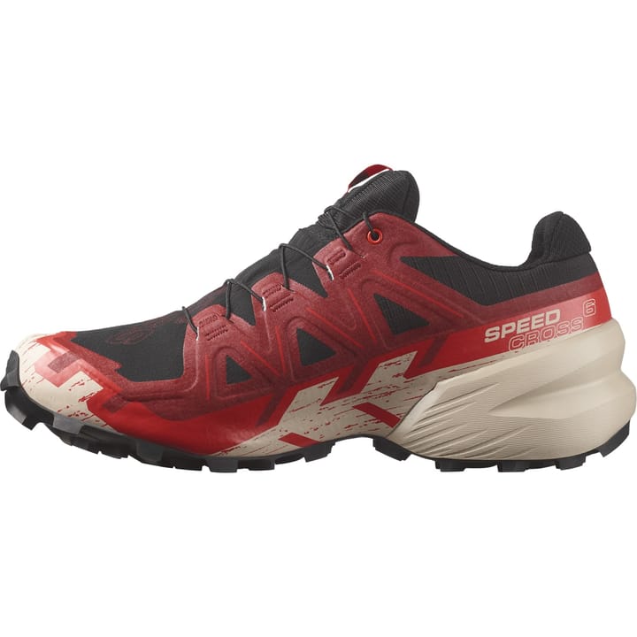 Salomon Men's Speedcross 6 GORE-TEX Black/Red Dalhia/Poppy Red Salomon