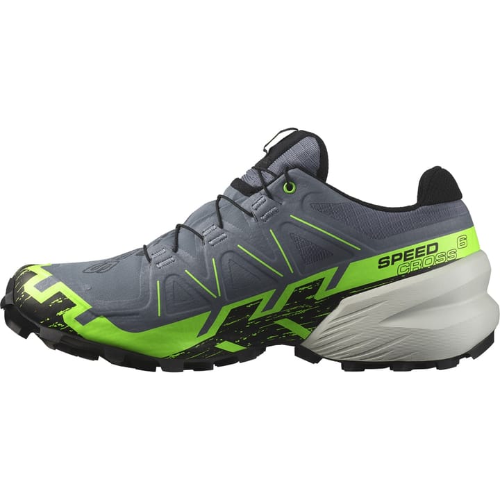 Salomon Men's Speedcross 6 GORE-TEX Flint Stone/Green Gecko/Black Salomon