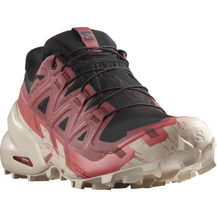 Salomon Women's Speedcross 6 GORE-TEX Black/Cow Hide/Faded Rose Salomon