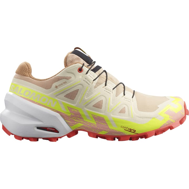 Salomon Speedcross 6 GTX W Hazelnut/Safety Yellow/Fiery Coral Salomon