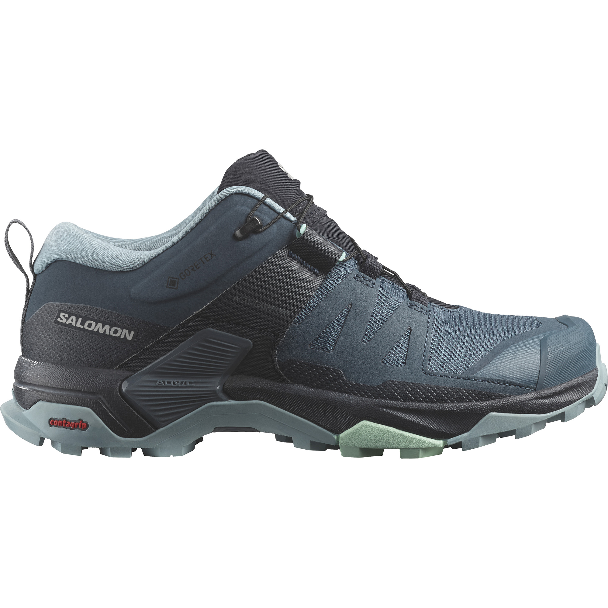 Salomon Women's X Ultra 4 GORE-TEX Stargazer/Carbon/Stone Blue Vandringsskor 38 2/3