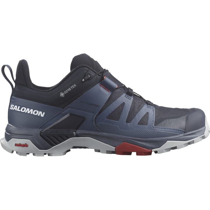 Salomon X Ultra 4 Gtx Carbon/Bering Sea/Pearl Blue Salomon