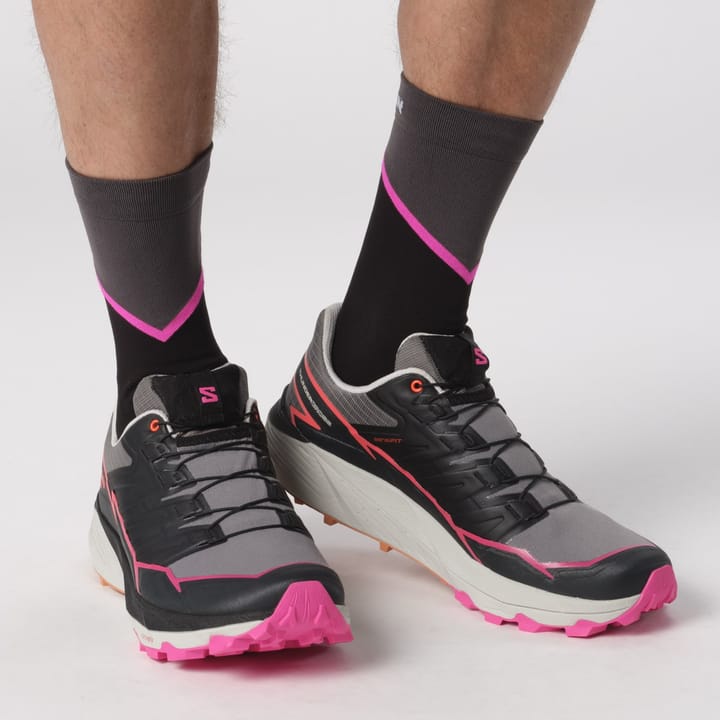 Salomon Men's Thundercross Plum Kitten/Black/Pink Glo Salomon Salomon Men's Thundercross Plum Kitten/Black/Pink Glo Salomon