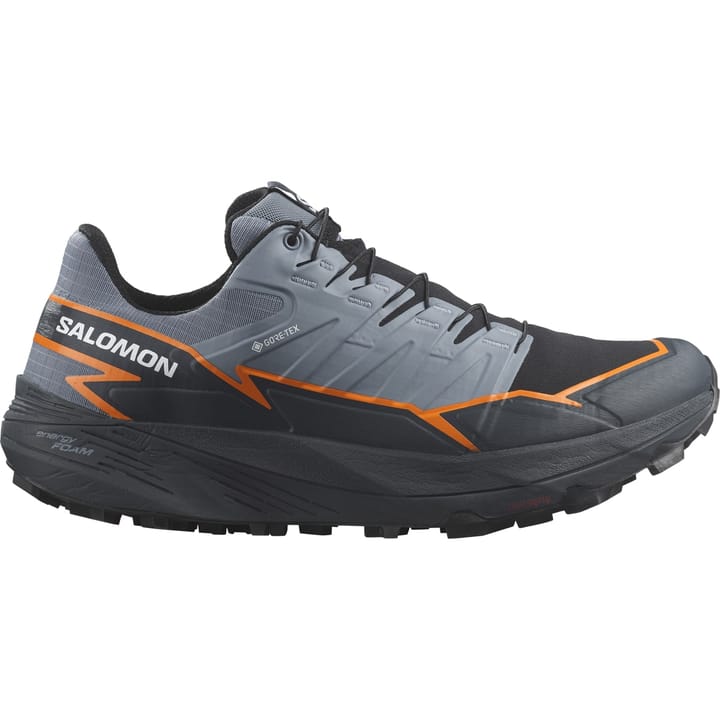 Salomon Men's Thundercross GORE-TEX Flint Stone/Carbon/Orange Pepper Salomon Salomon Men's Thundercross GORE-TEX Flint Stone/Carbon/Orange Pepper Salomon