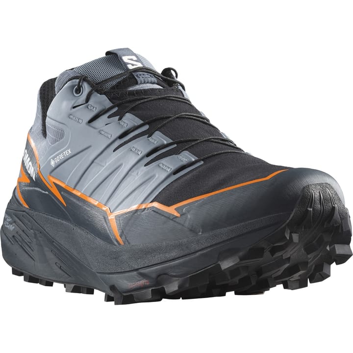 Salomon Men's Thundercross GORE-TEX Flint Stone/Carbon/Orange Pepper Salomon Salomon Men's Thundercross GORE-TEX Flint Stone/Carbon/Orange Pepper Salomon