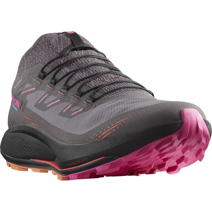 Salomon Men's Pulsar Trail Pro 2 Plum Kitten/Black/Pink Glo Salomon