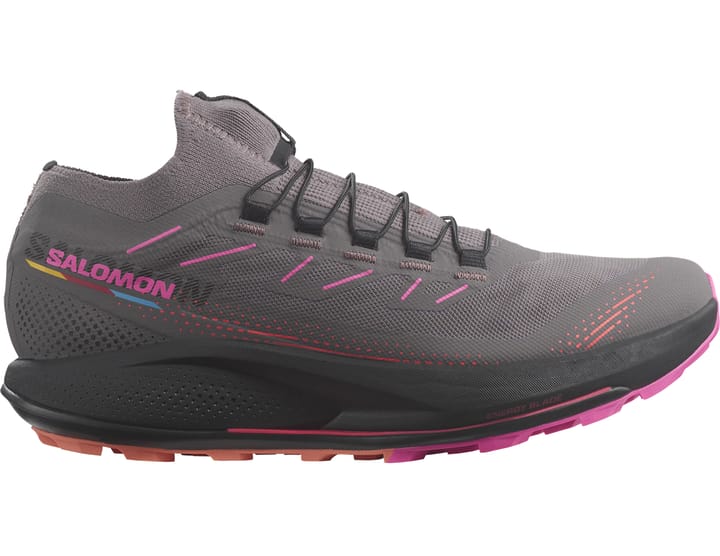 Salomon Women's Pulsar Trail Pro 2 Plum Kitten/Black/Pink Glo Salomon