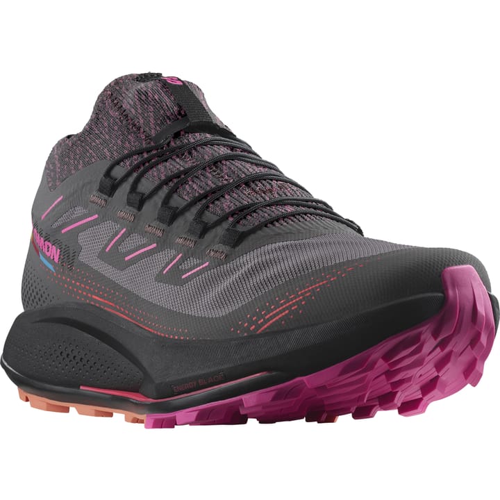 Salomon Women's Pulsar Trail Pro 2 Plum Kitten/Black/Pink Glo Salomon