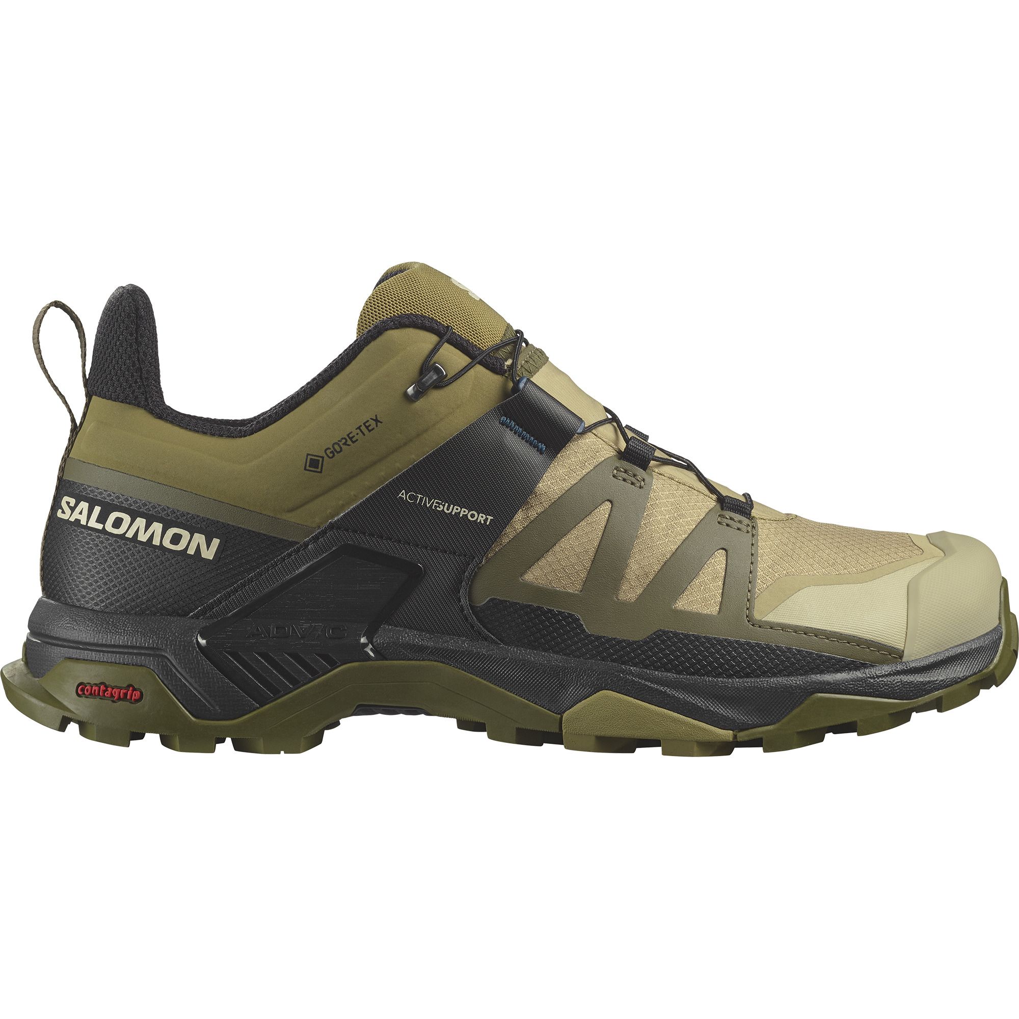 Salomon Men's X Ultra 4 GORE-TEX Slate Green/Olive Night