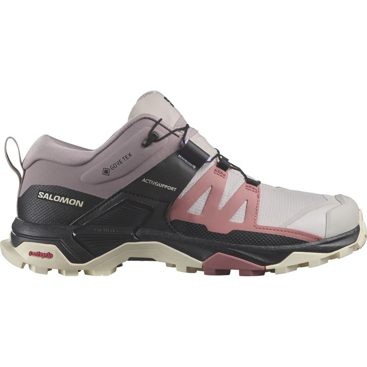 Salomon Women's X Ultra 4 GORE-TEX Ashes Of Roses/Light Mahogany/Almond Milk Salomon