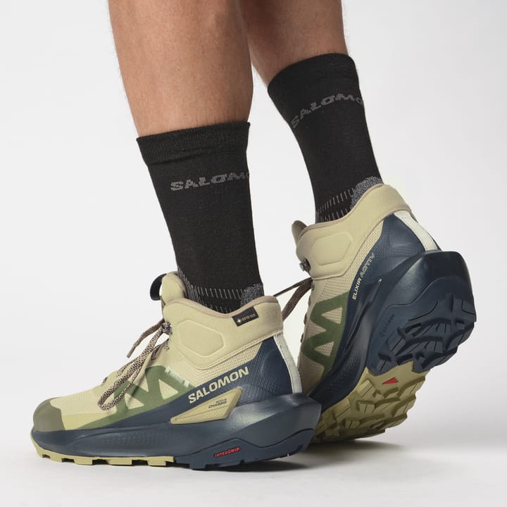 Elixir Activ Mid Gore-Tex Slate Green / Carbon / Glacier Gray Salomon